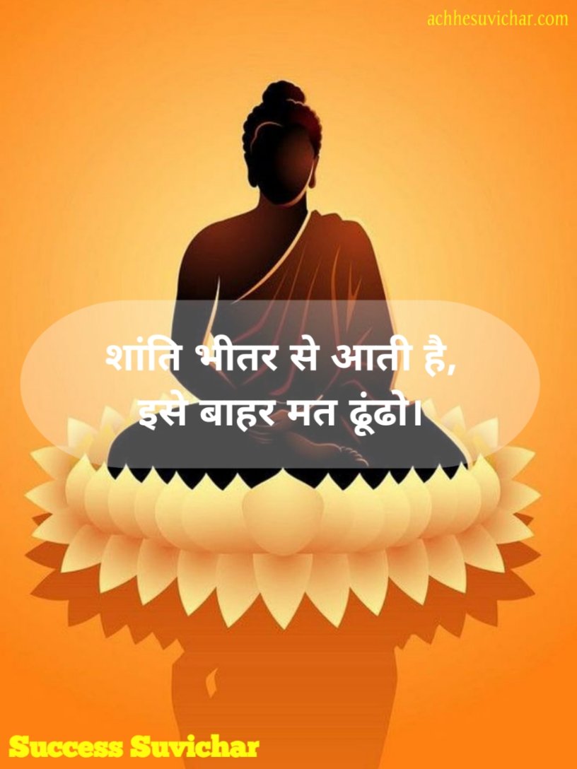 Buddha Suvichar in Hindi